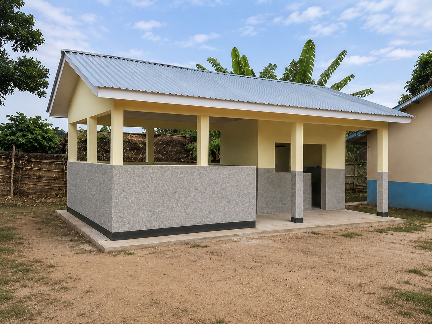 Espace convivial du CS Gbatkombo